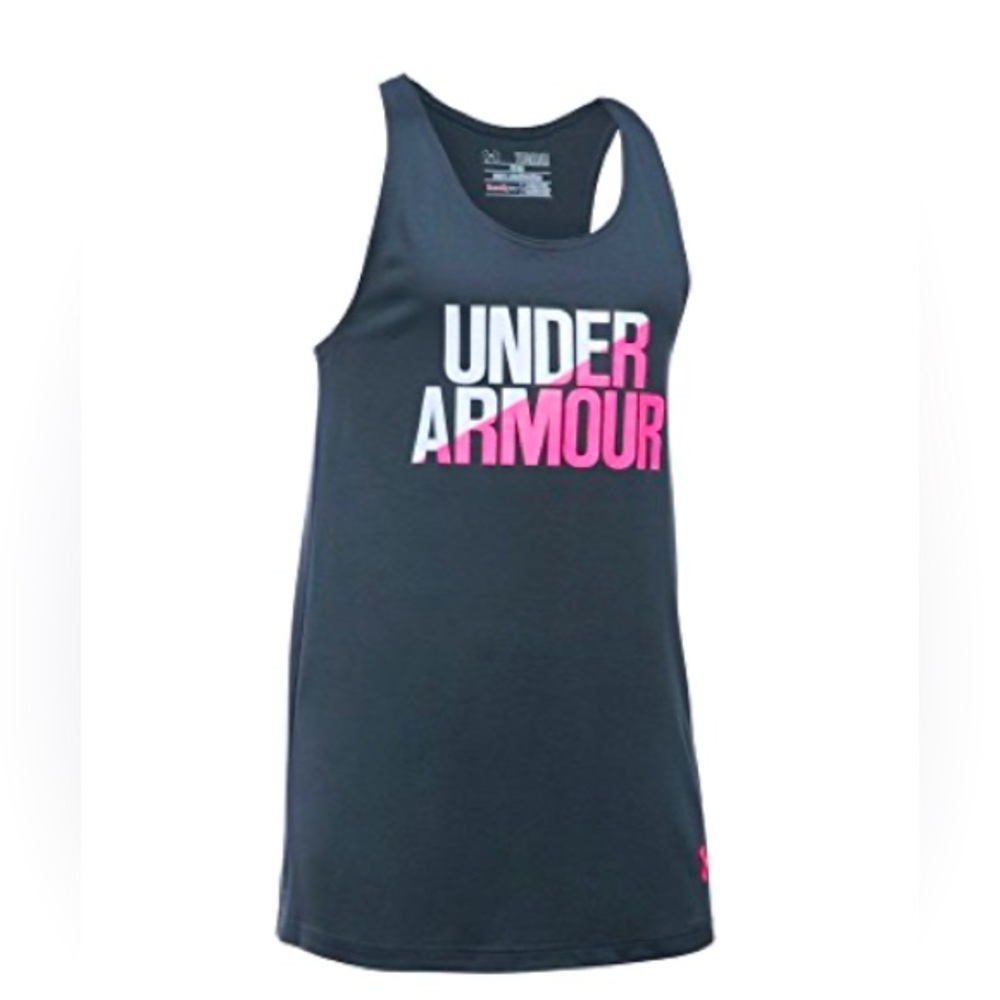 Under Armour, Sportstyle Graphic Tank,
Girls/Youth, heatgear, Super-soft